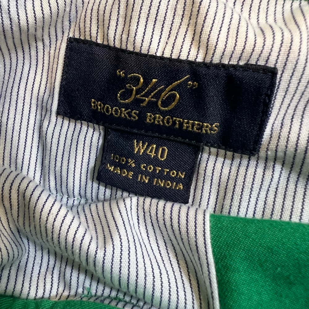 Brooks Brothers Green Shorts